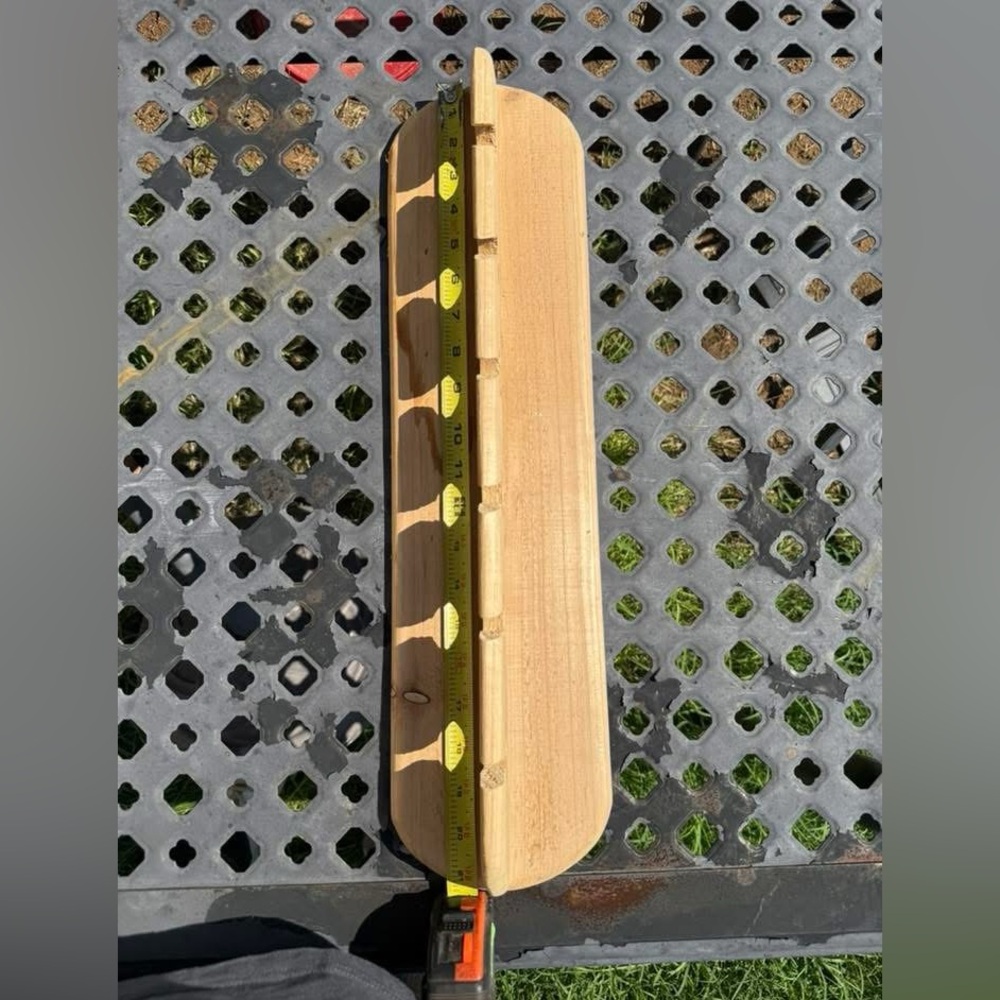 Raw Wood Hat Hanger